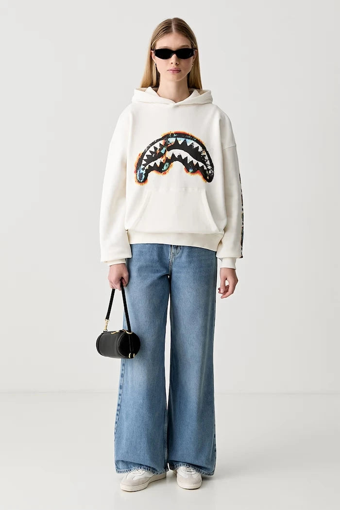 Pamuklu Sprayground kapüşonlu sweatshirt