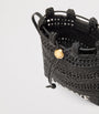 LOEWE Black x Paula's Ibiza Raffia Drawstring Pocket Bag