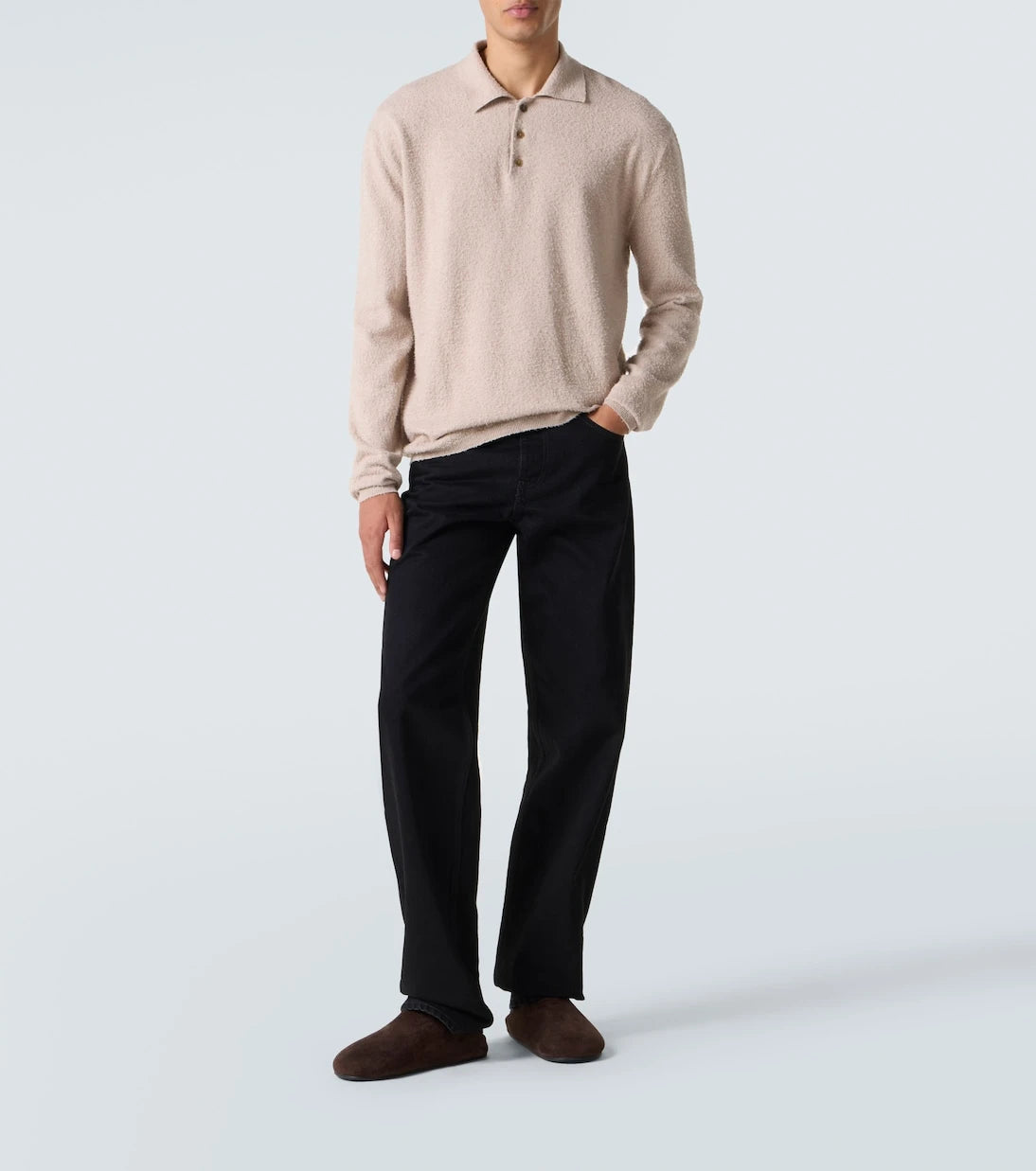 The Row - Almot cotton polo sweater