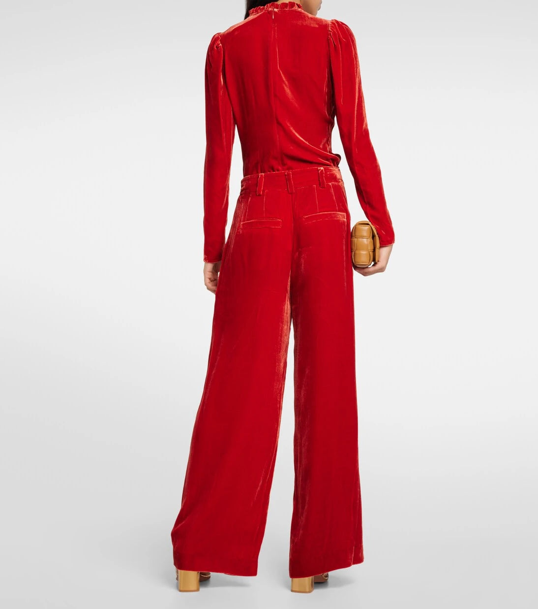 Ulla Johnson - Veronica velvet wide-leg pants