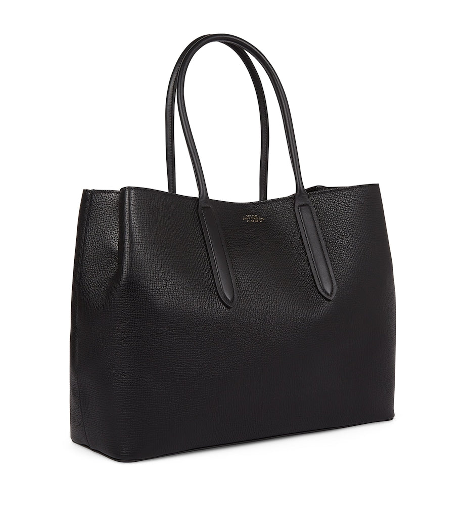 Ludlow Leather Zip Day Tote Bag