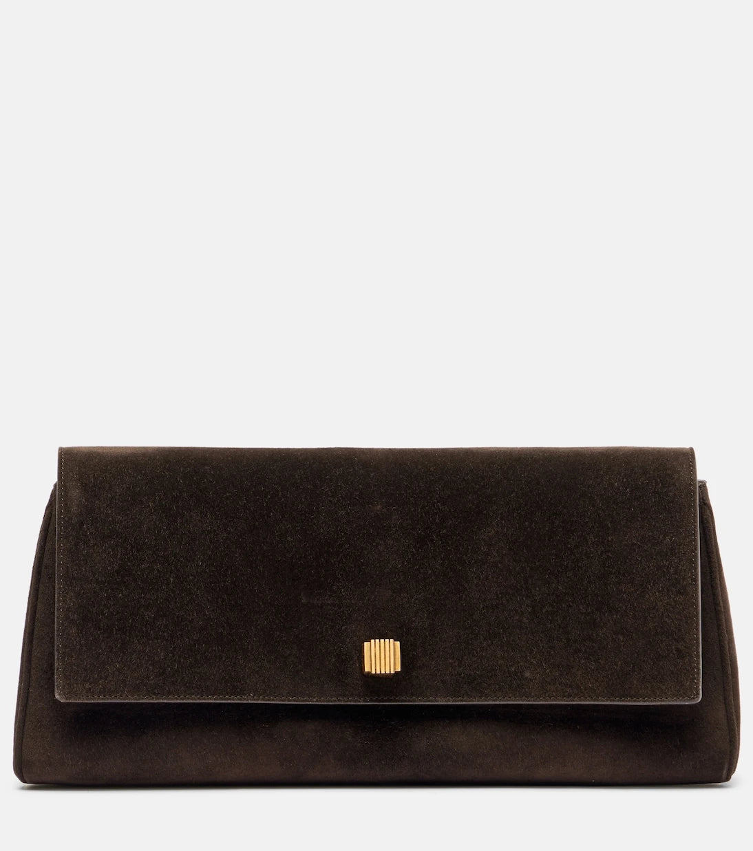 Khaite - Audrey suede clutch