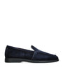 Santoni Suede Malibu Loafers