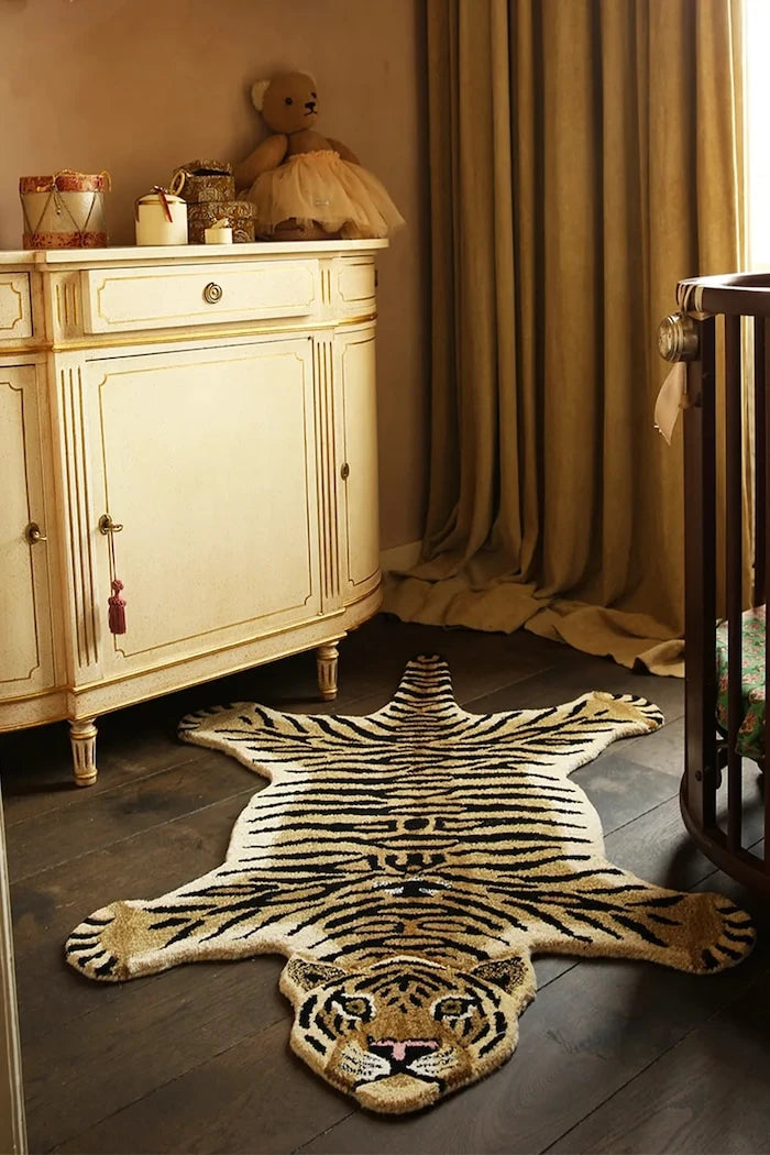 Вълнен килим Doing Goods Drowsy Tiger 150 x 90 x 2 cm