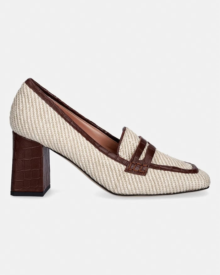Pollini обувки с дебел ток