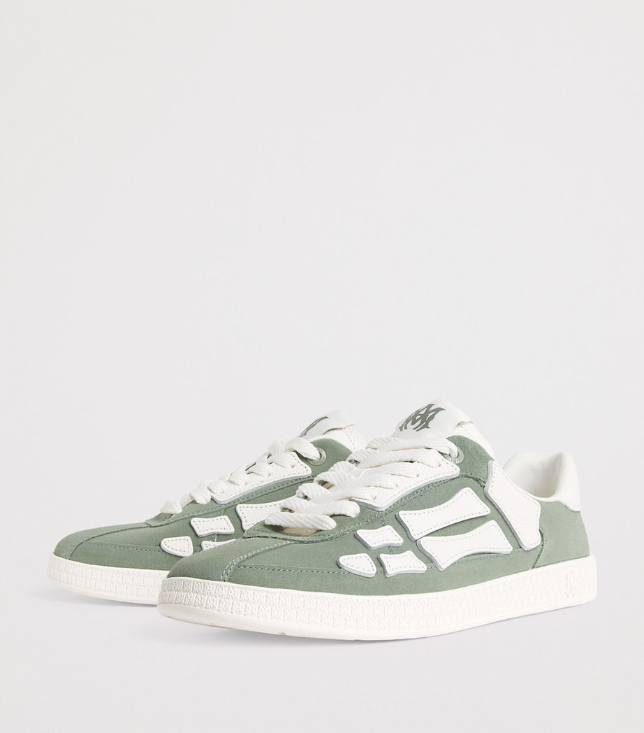 AMIRI Leather Pacific Bones Sneakers