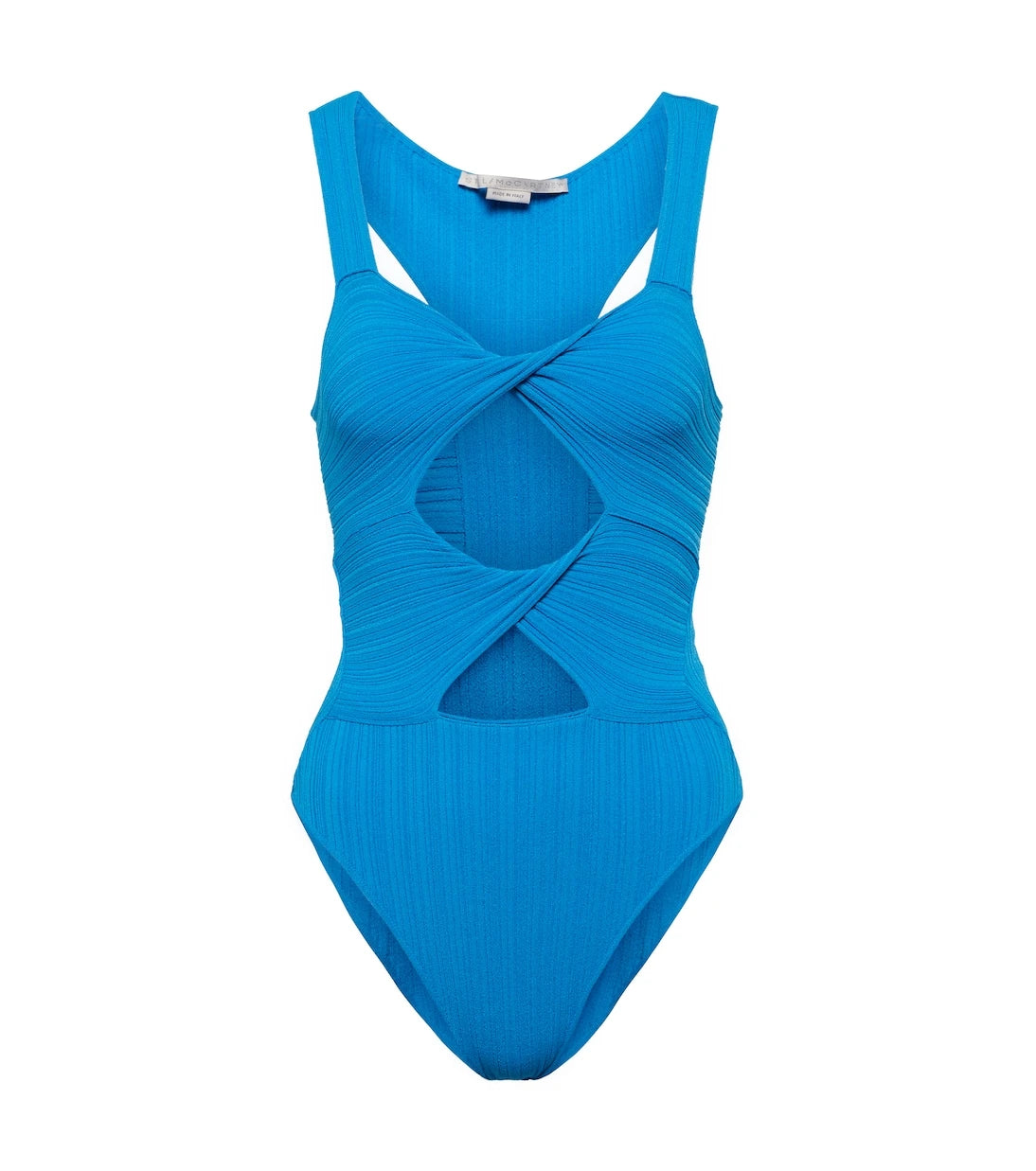 Stella McCartney - Twist-detail cutout bodysuit