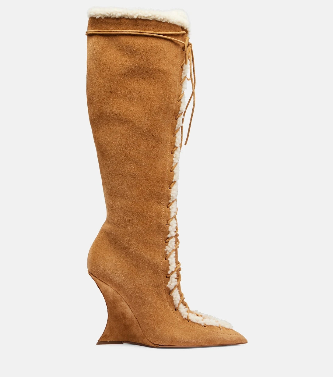 Paris Texas - Nina 105 suede knee-high boots