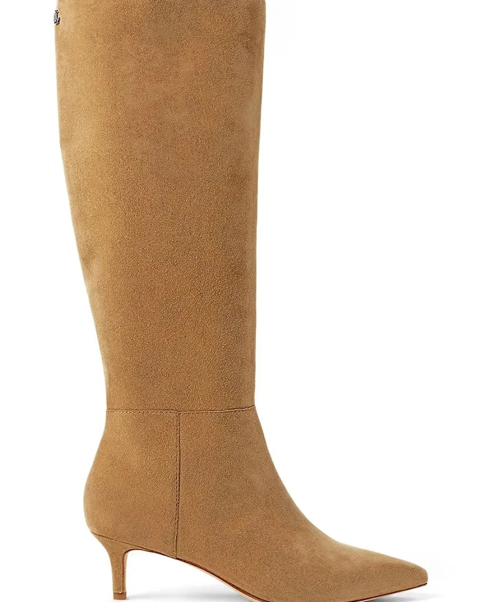 Lauren Ralph Lauren Mckay Tl Hl Süet Çizme
