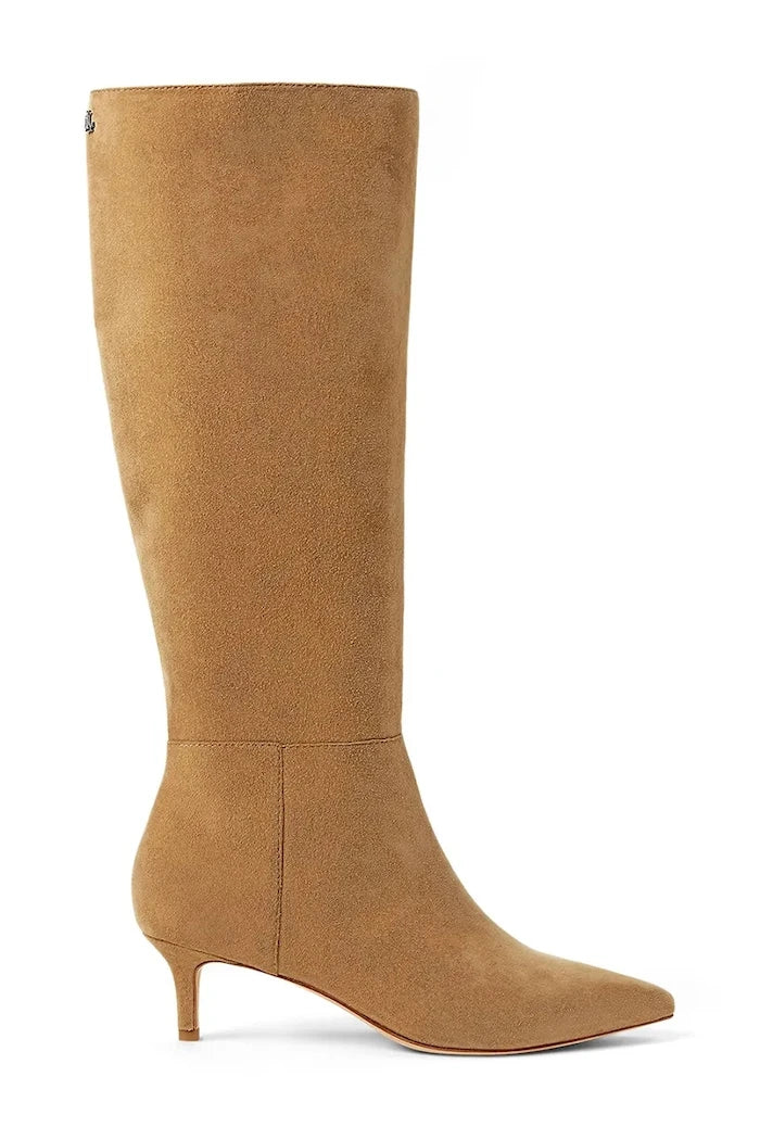 Lauren Ralph Lauren Mckay Tl Hl Süet Çizme