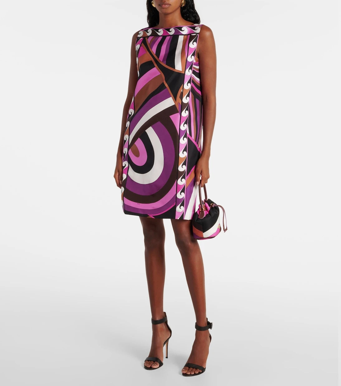 Pucci - Iride silk twill minidress