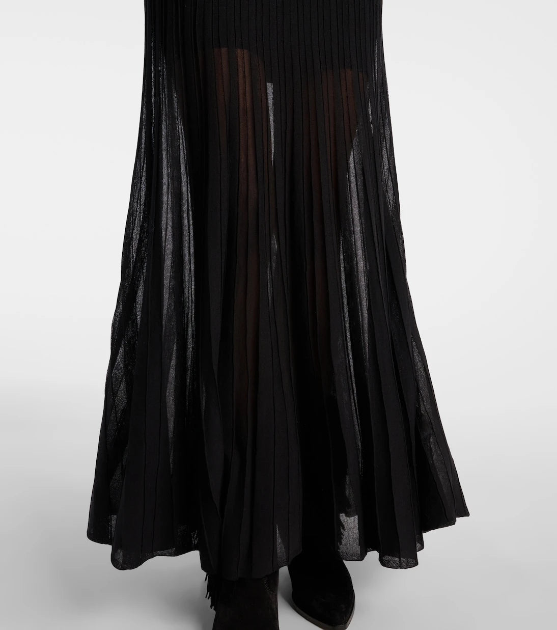 Isabel Marant - Gisole pointelle turtleneck maxi dress