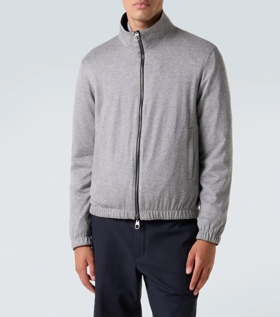 Loro Piana - Reversible cashmere bomber jacket