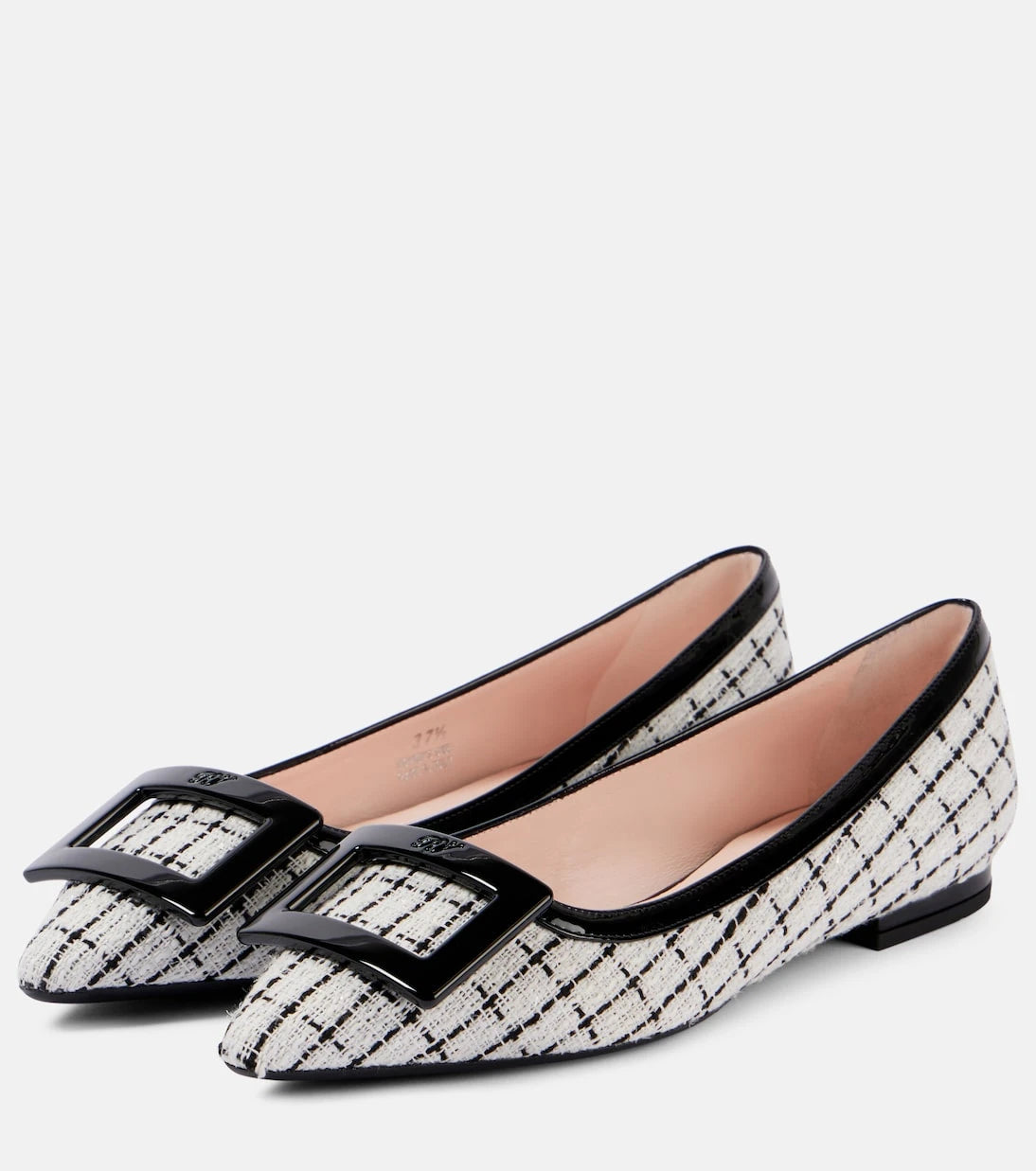 Roger Vivier - Gommettine bouclé ballet flats