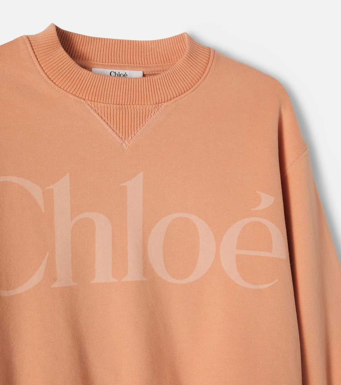 Chloé Kids - Logo cotton jersey sweatshirt