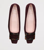 Roger Vivier Burgundy Suede Belle Vivier Pumps 45