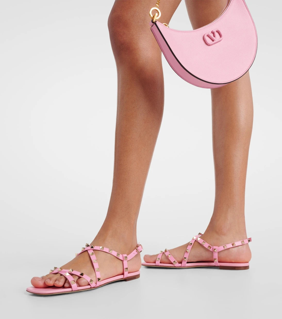Valentino Garavani - Rockstud leather sandals