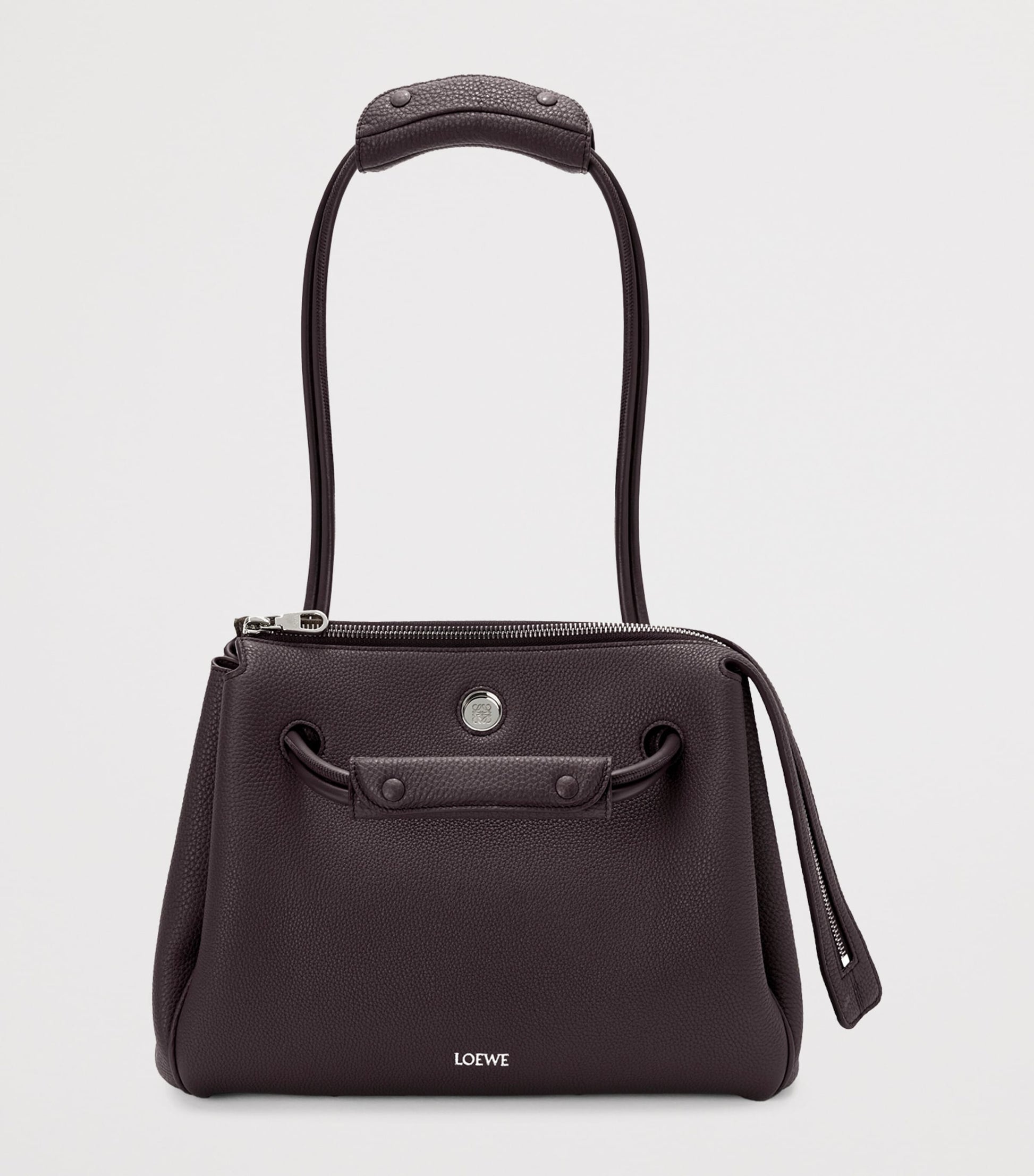 Medium Leather Madrid Shoulder Bag