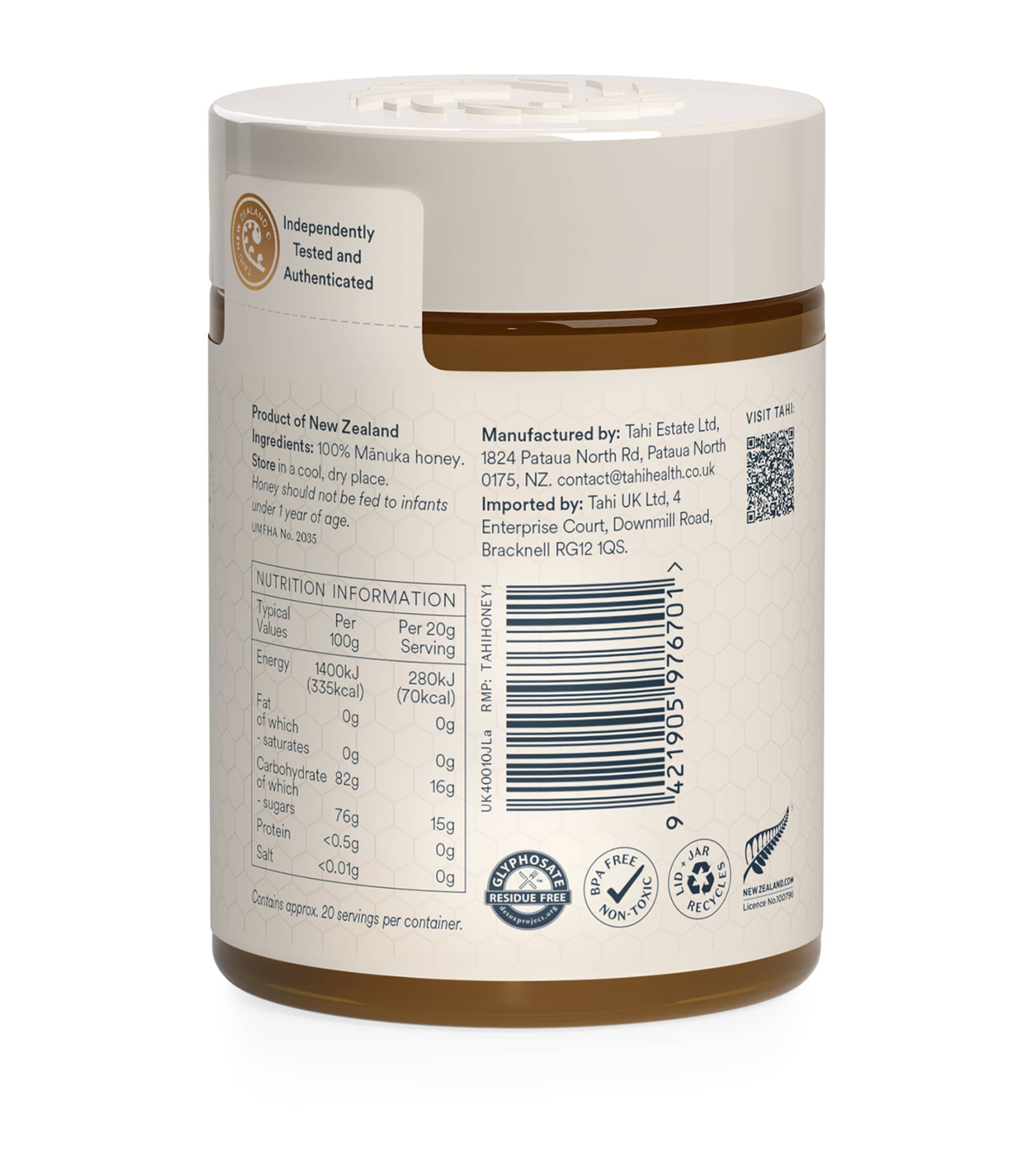 Manuka Honey UMF™ 10+ / MGO 263+ (400g)