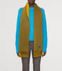 Green Cashmere Reversible EKD Scarf