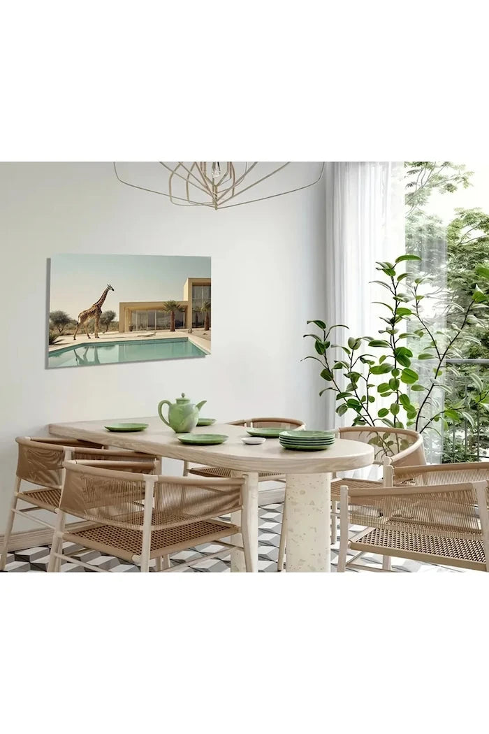 Akrilik Cam Üzerine Grafik a.i art HARTMAN Urban Zoo 13 46x61 cm