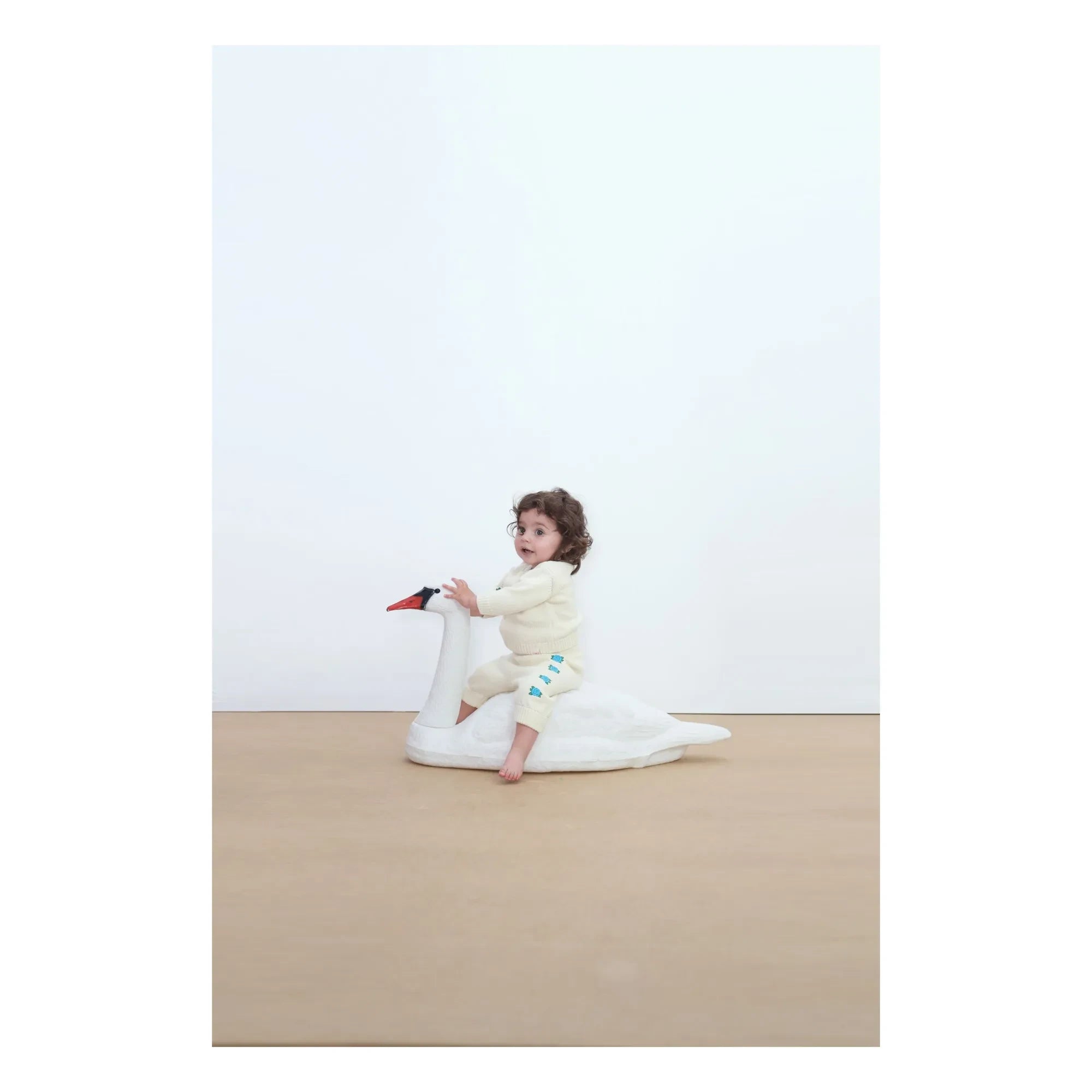 Tinycottons - Roses Mesh Pants | Ecru