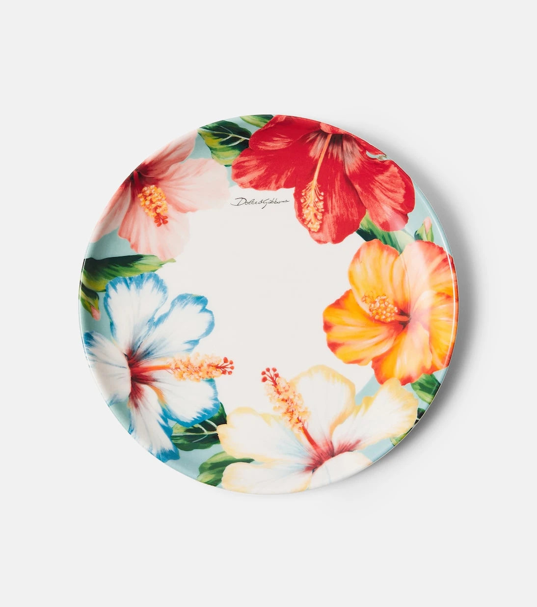 Dolce&Gabbana Casa - Floral ceramic dinner plate