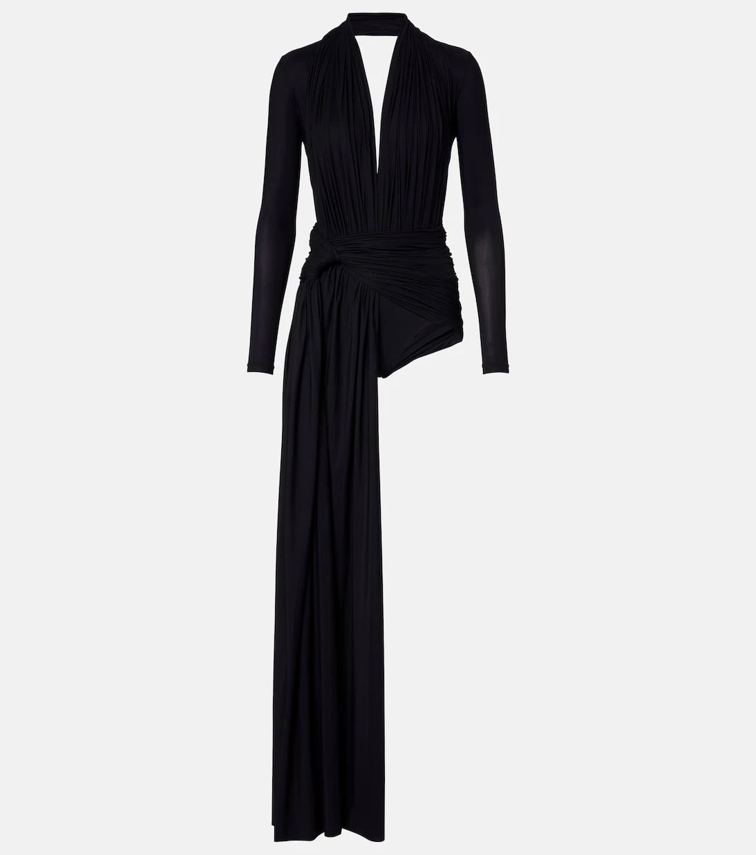 Balenciaga - Asymmetric draped minidress