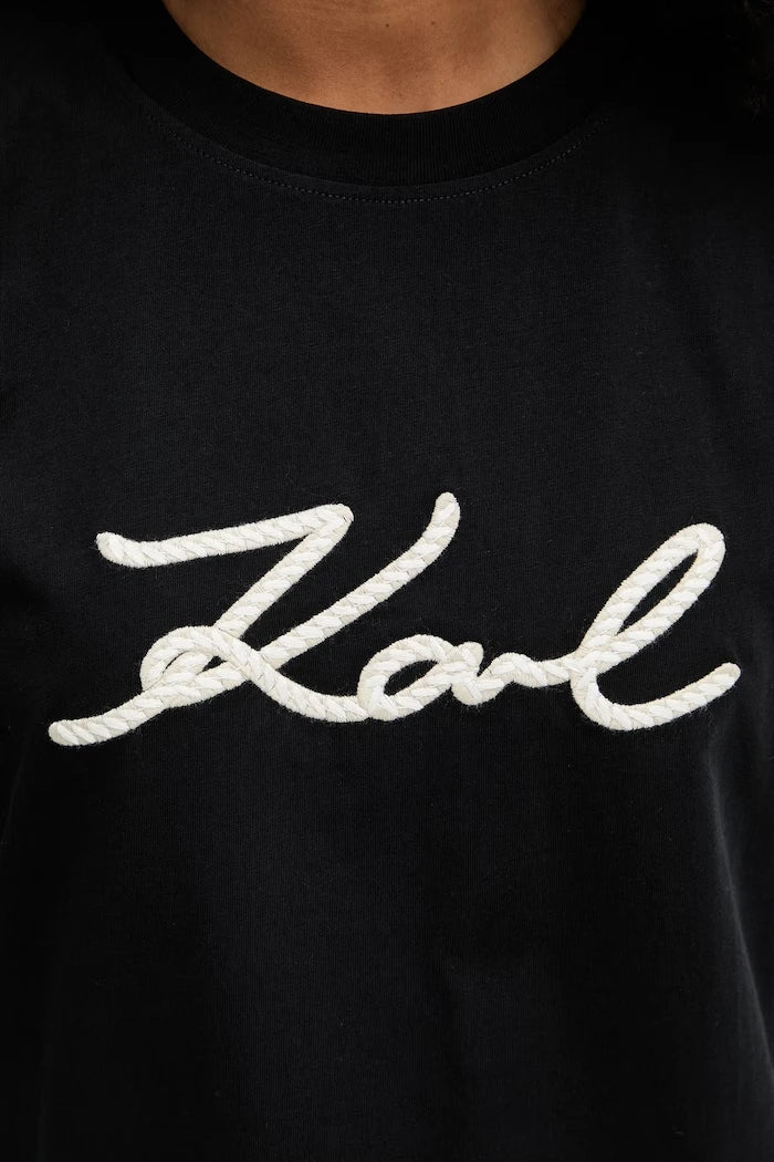 Karl Lagerfeld тениска дамска памучна