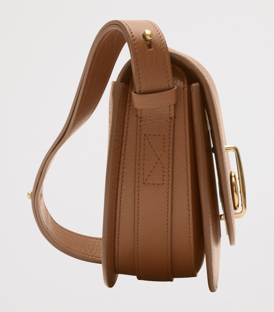 Brown Small Leather Rocking Horse Shoulder Bag