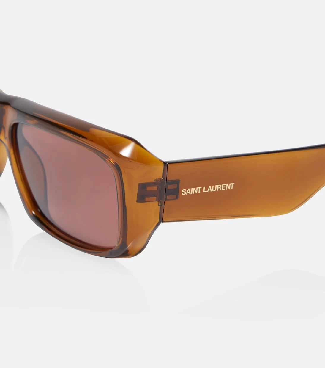 Saint Laurent - SL Logo rectangular sunglasses