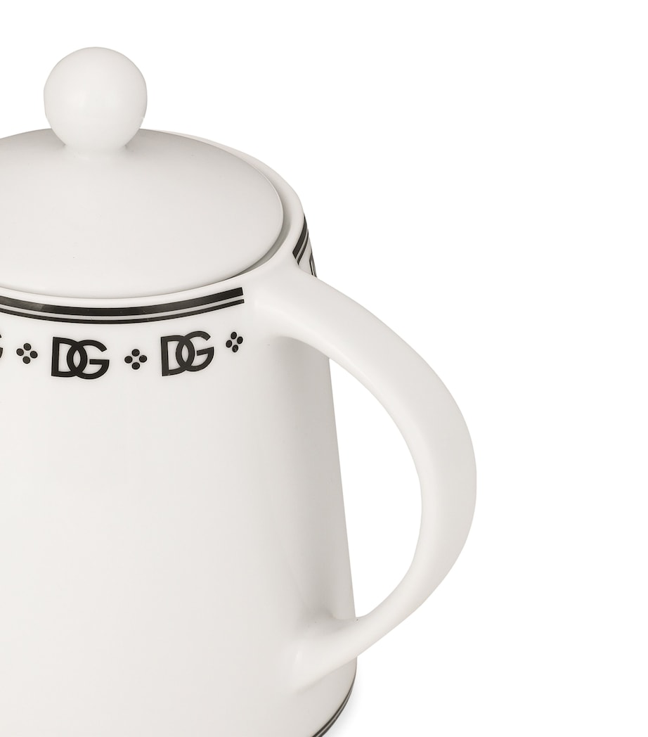 Porcelain DG Logo Teapot