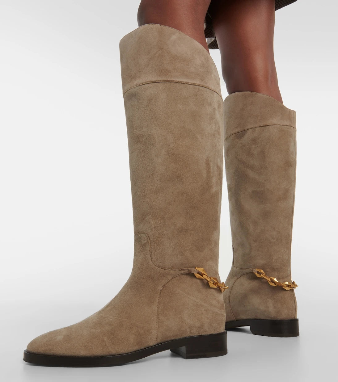 Jimmy Choo - Nell suede knee-high boots