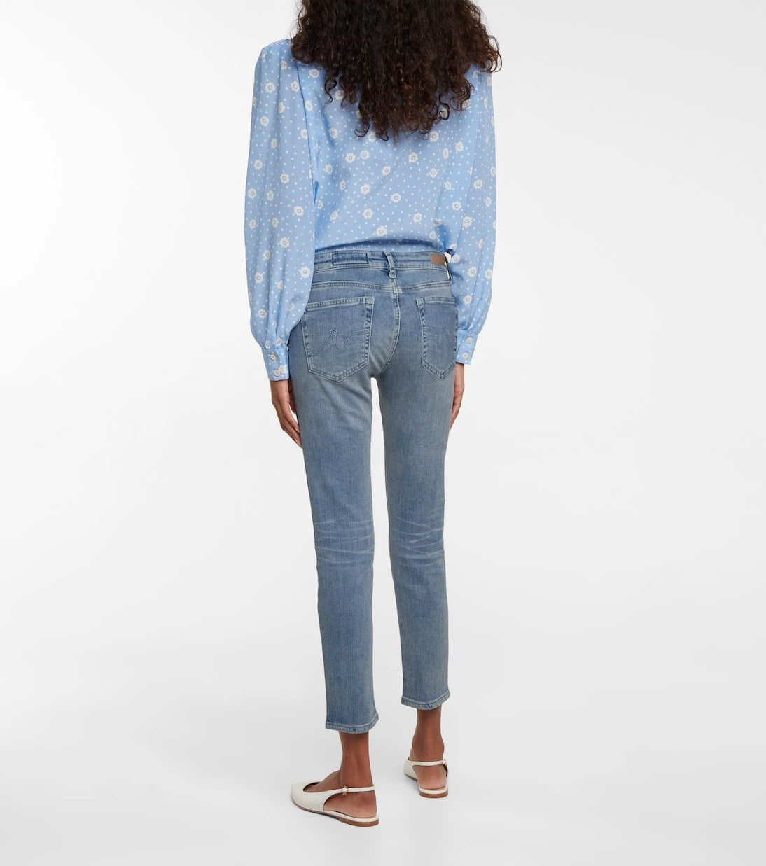 AG Jeans - Prima Crop mid-rise skinny jeans