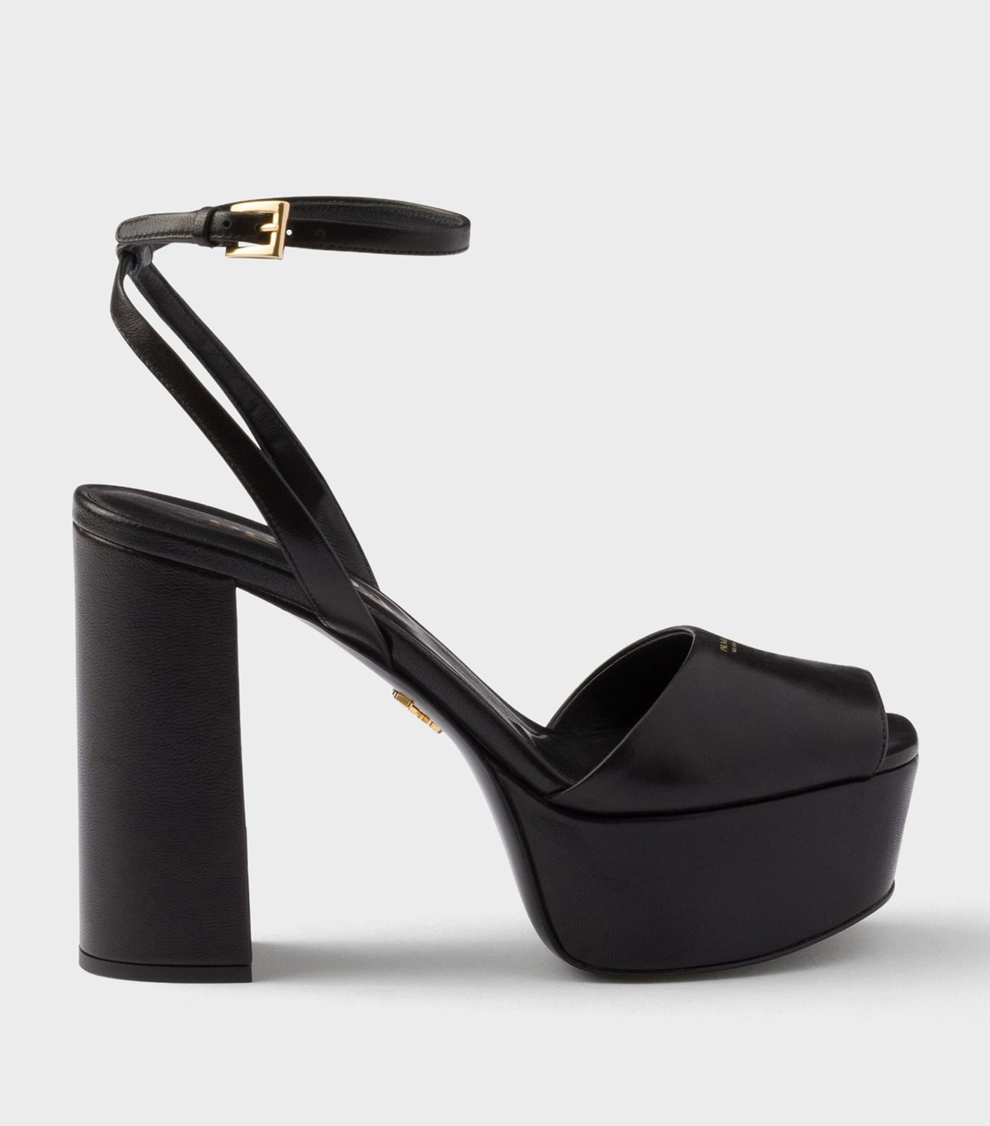 Prada Nappa Leather Platform Sandals 115