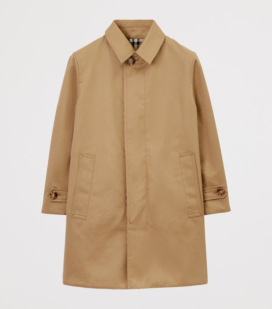Burberry Kids Cotton Reversible Car Coat (3-12 Years)