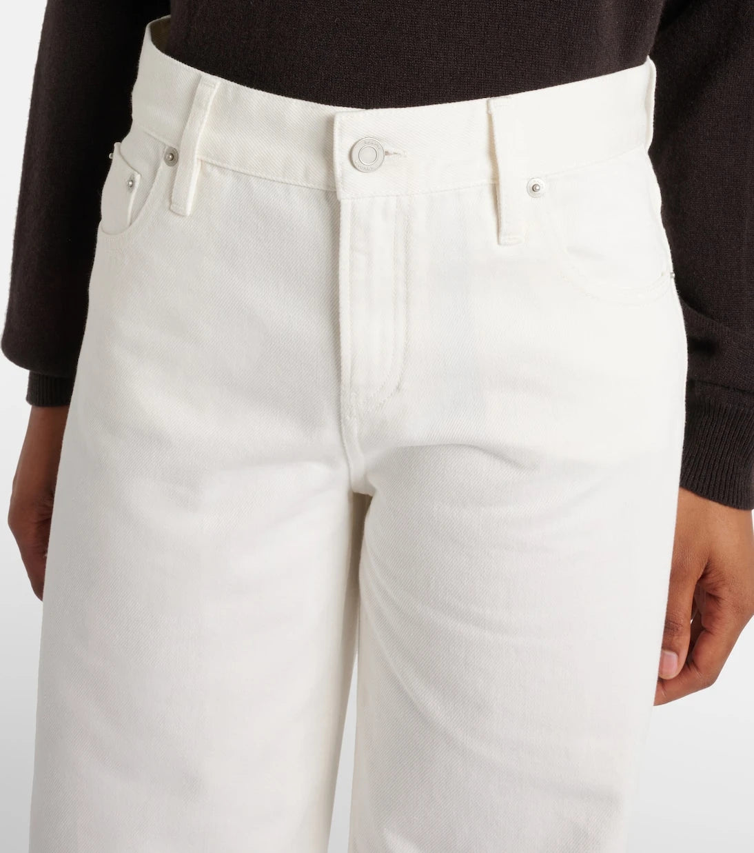 Ralph Lauren Collection - Mid-rise wide-leg jeans