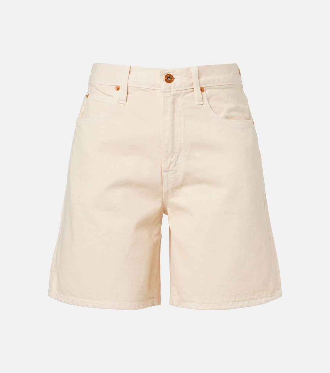 Slvrlake - Square denim shorts