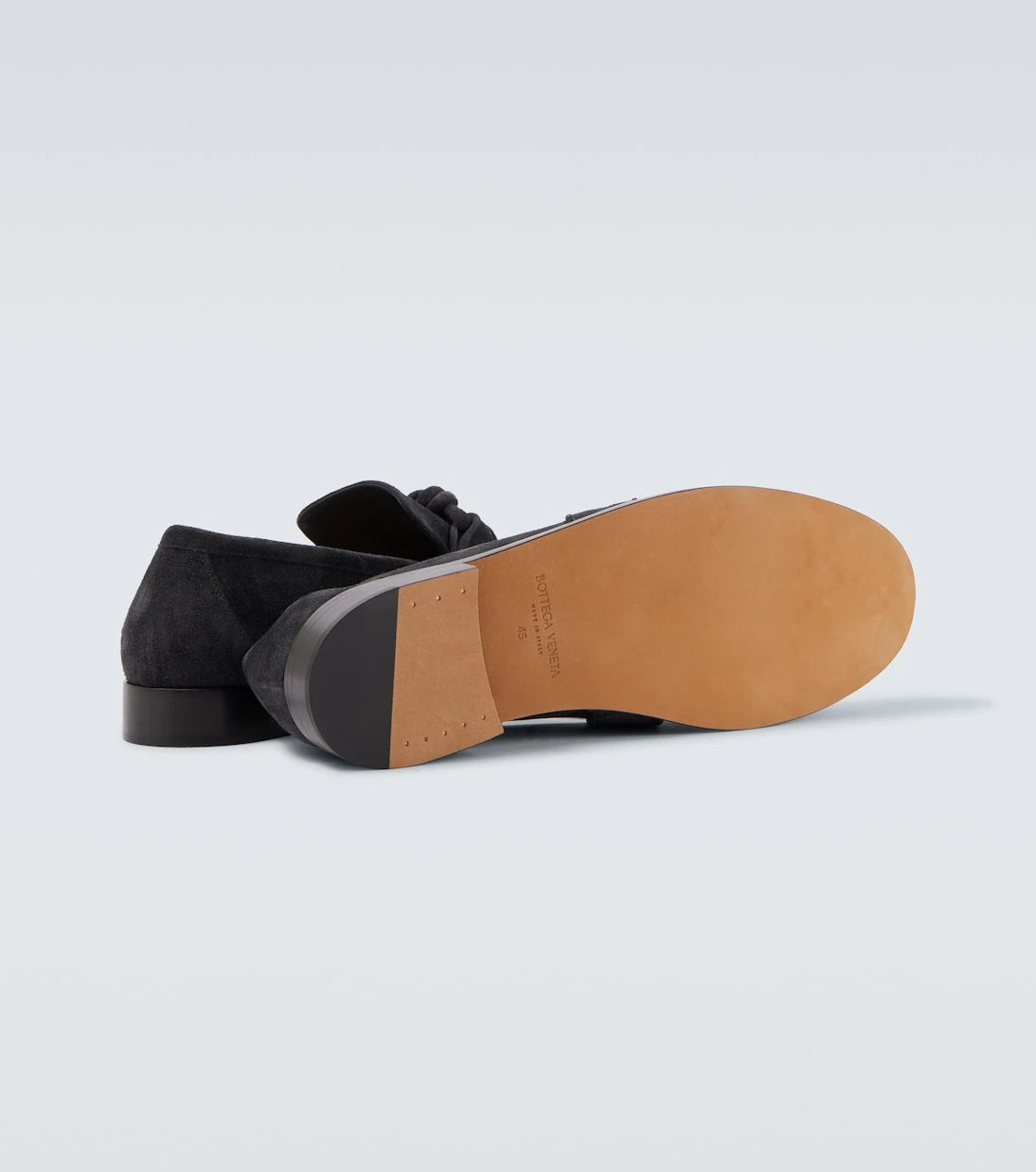 Bottega Veneta - Astaire Knot suede loafers
