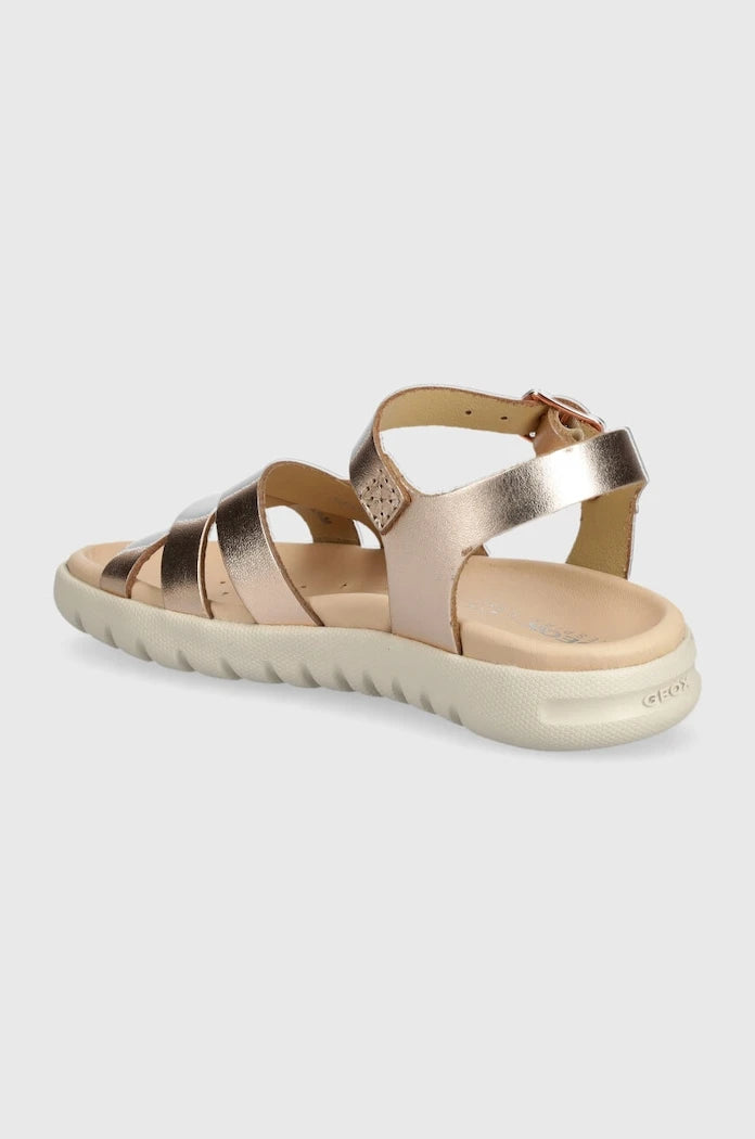 Детски сандали от кожа Geox SANDAL SOLEIMA