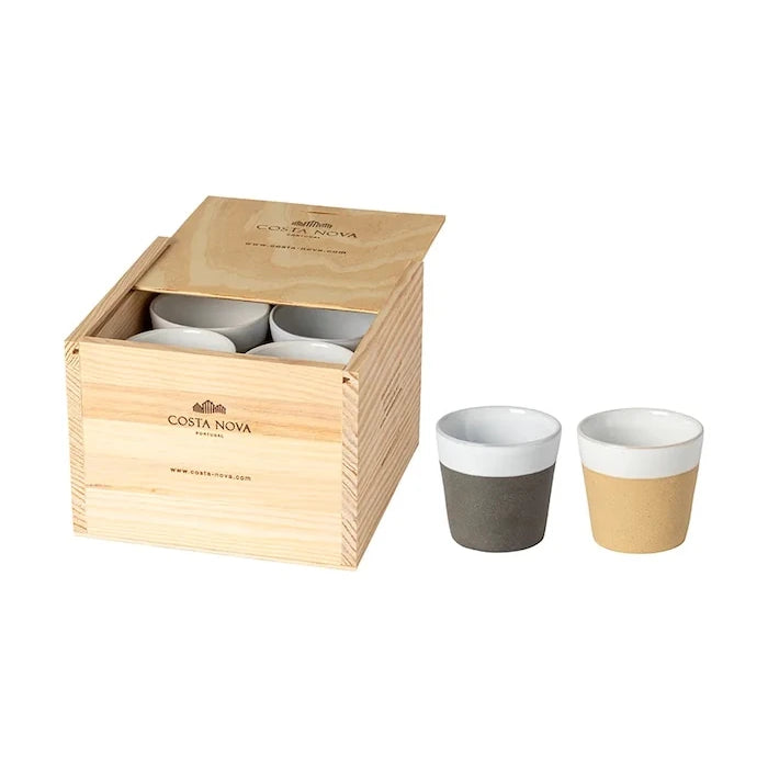Costa Nova Grespresso Nature 70 ml Espresso Fincanı Seti (8 Adet)