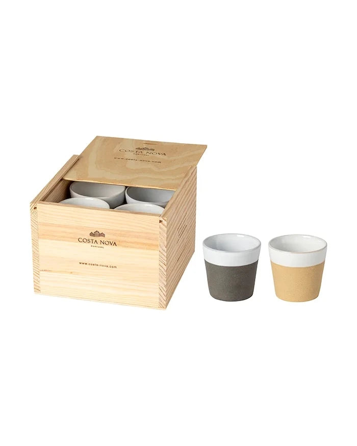 Costa Nova Grespresso Nature 70 ml Espresso Fincanı Seti (8 Adet)