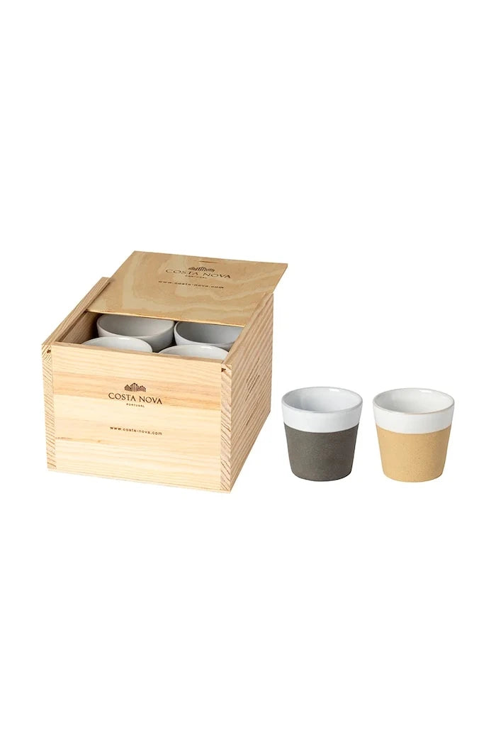 Costa Nova Grespresso Nature 70 ml Espresso Fincanı Seti (8 Adet)