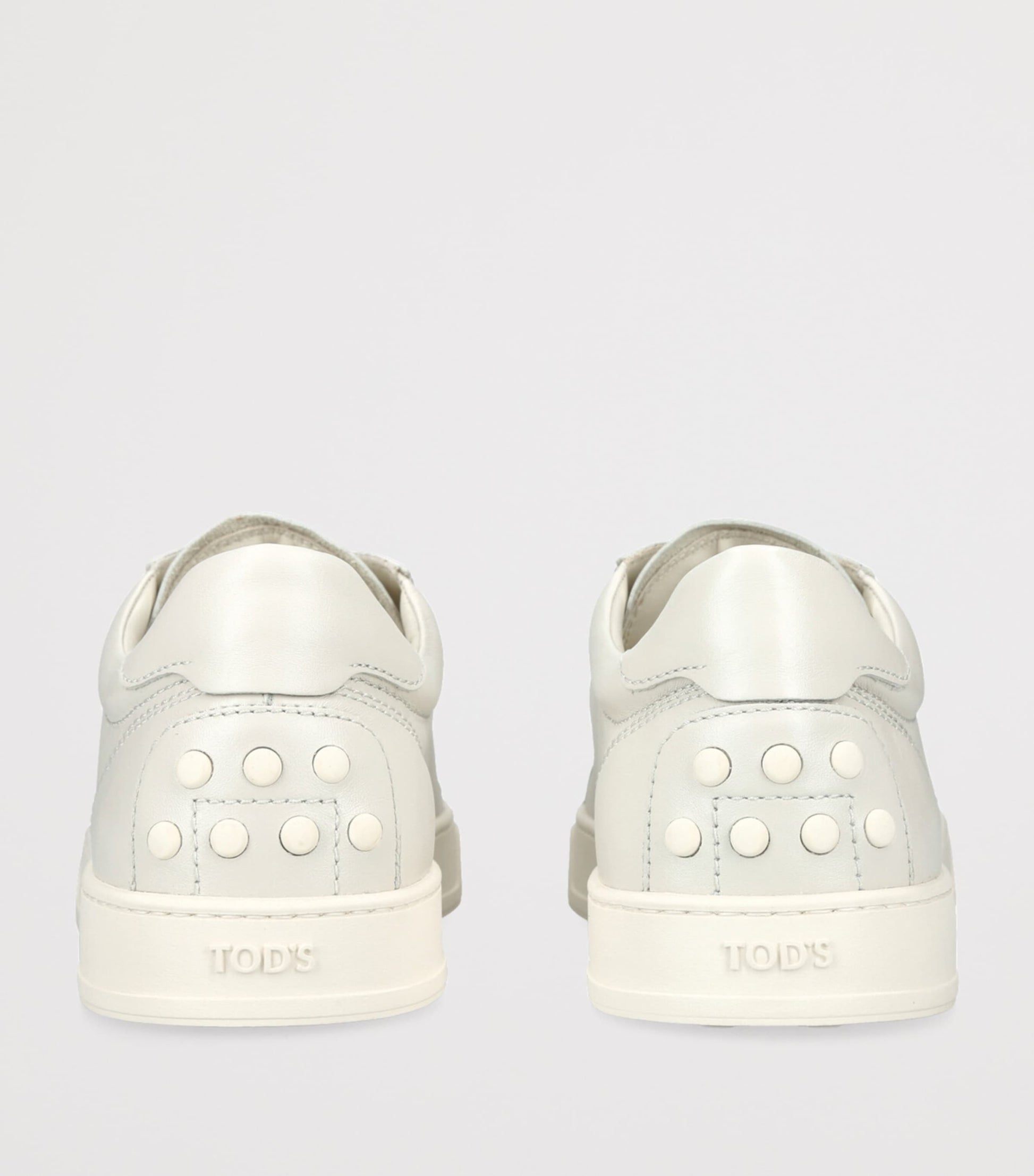 Leather Allacciata Cassetta Sneakers