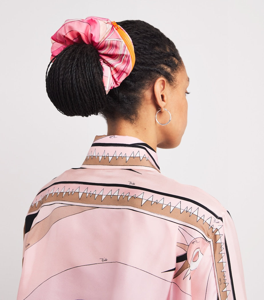 Multi Graphic Print Maxi Hair Tie