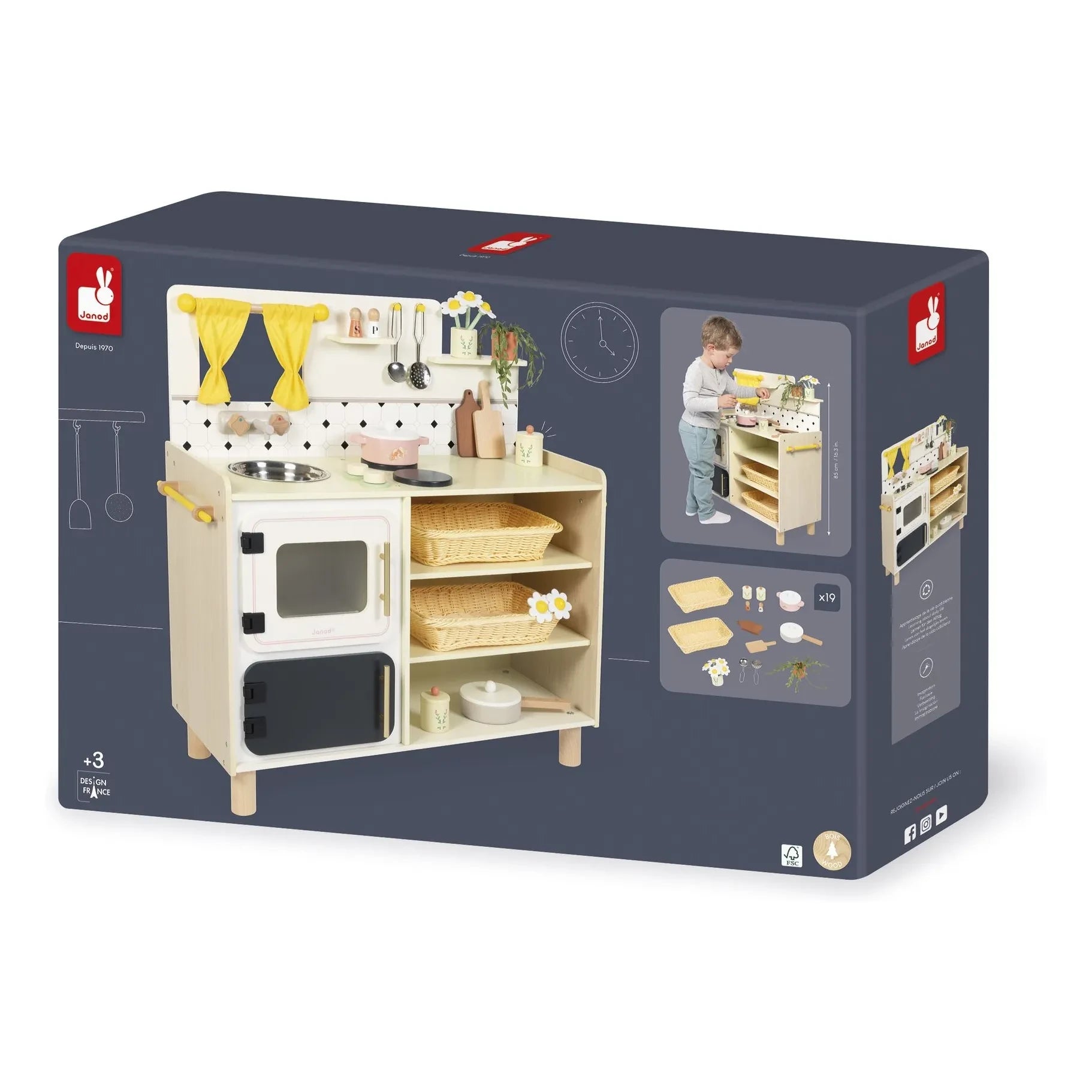 Janod - Large fitted kitchen - Mamie Soleil