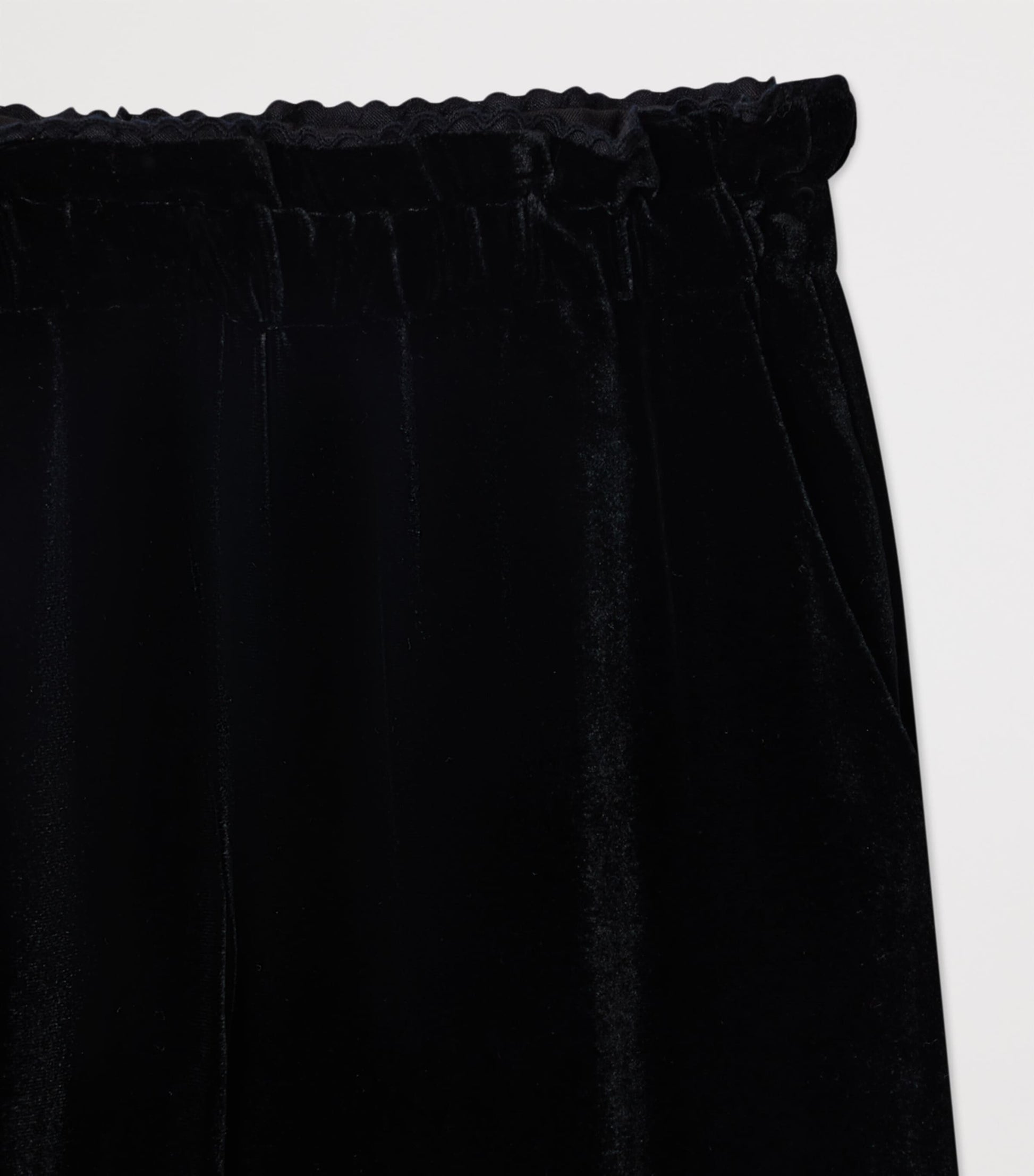 Velvet Wide-Leg Trousers (10-14 Years)