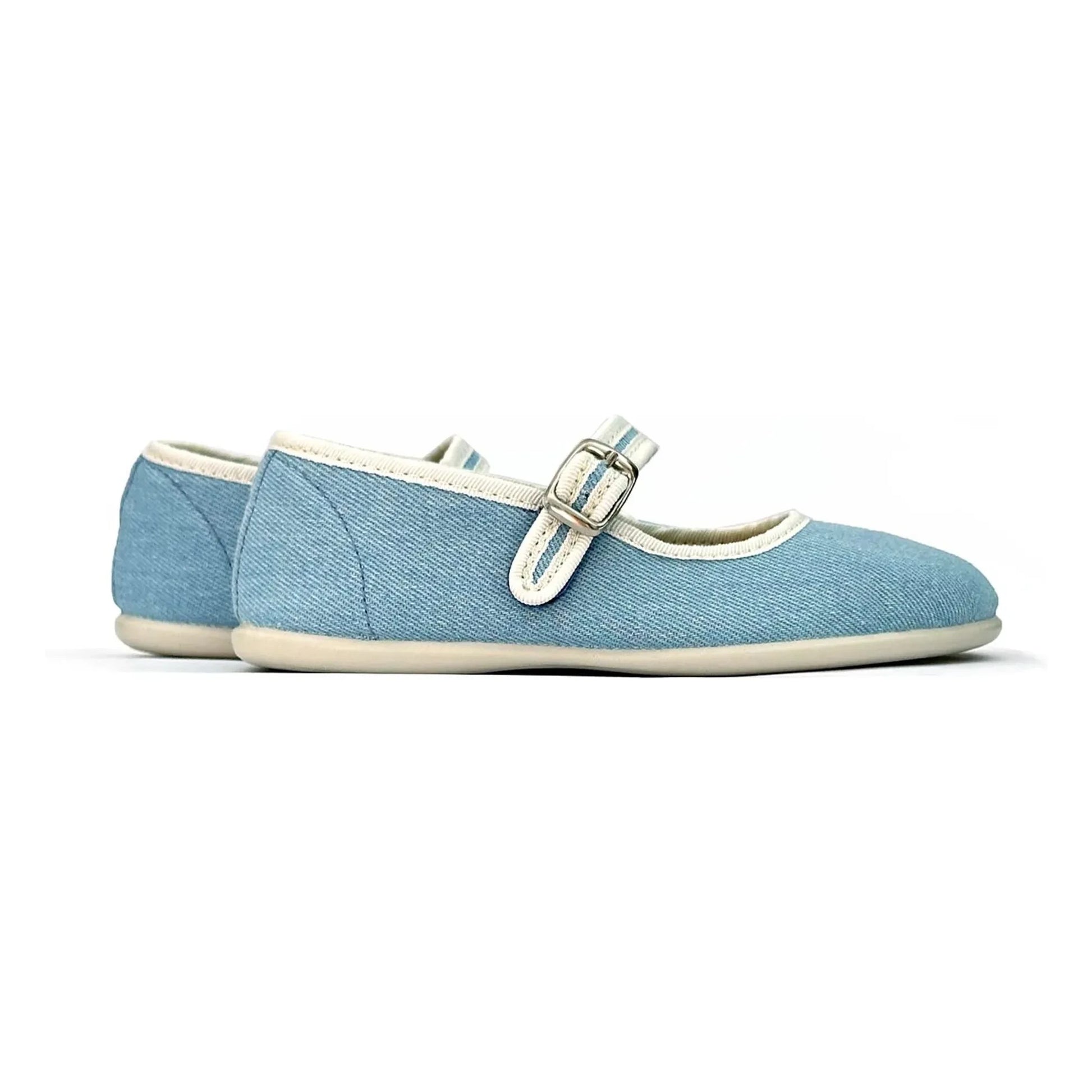 Hermosilla - Ballerinas Hirondelle Denim | Denim blue