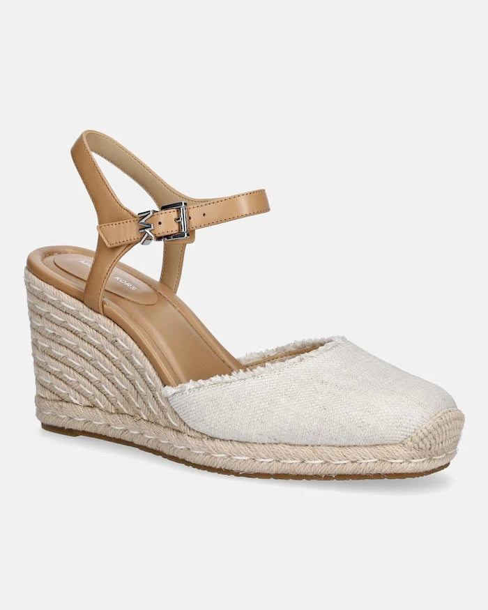 MICHAEL Michael Kors Kenzie Wedge Kadın Eğik Platform Espadril
