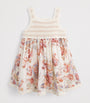 Zimmermann Kids Cotton Embroidered Mirella Dress (1-12 Years)
